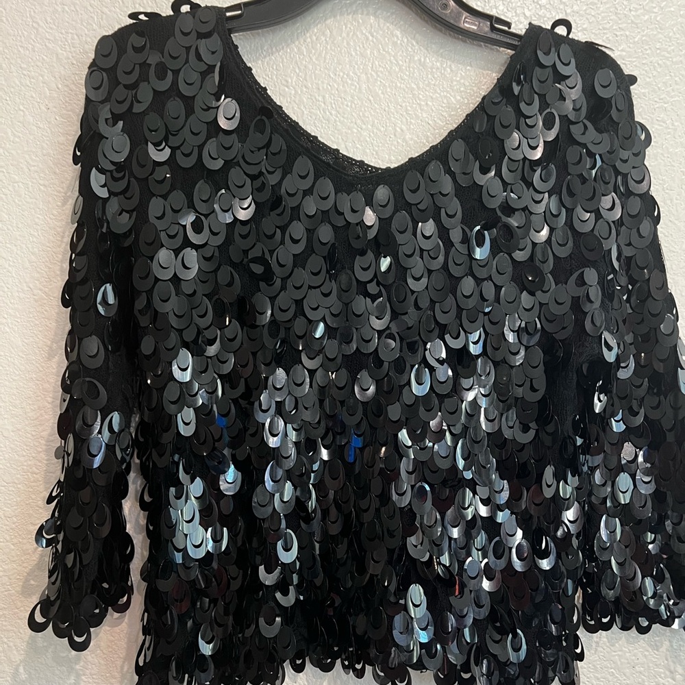 Vintage Joseph A. Silk blouse